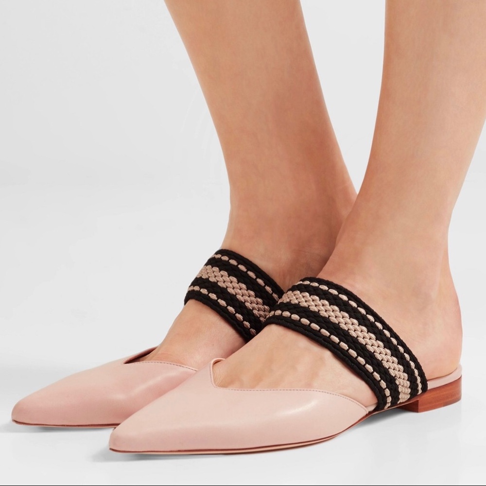 Malone Souliers Point-toe slip on flats